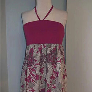 Liberty of London for Target dunclare halter dress new NWT small pink